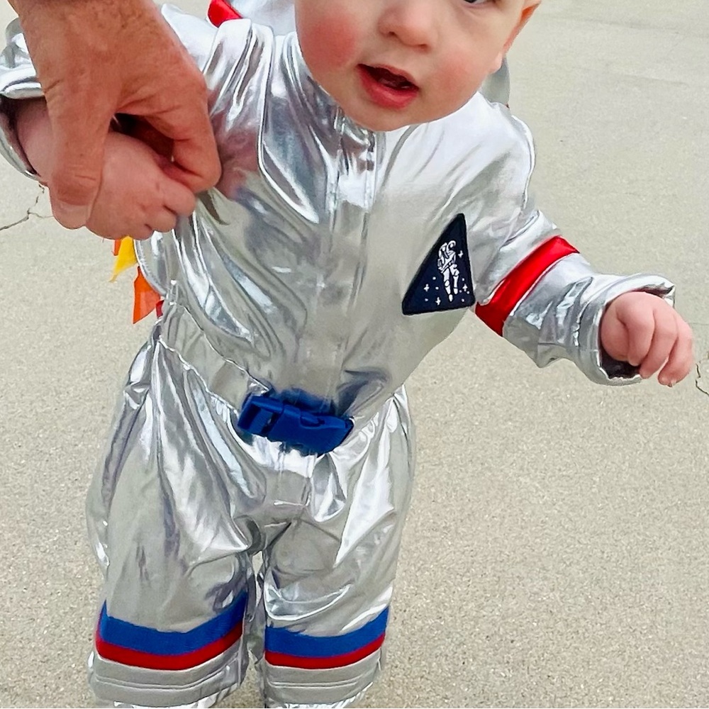 Pottery barn kids astronaut costume